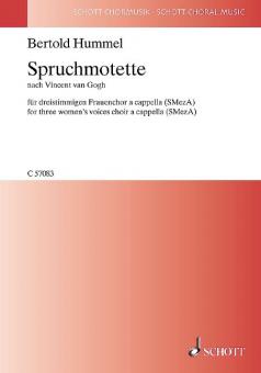 Spruchmotette Download