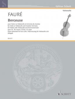 Berceuse D Major Op. 16 Download