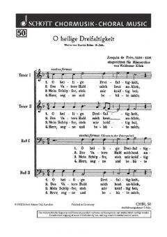 O heilige Dreifaltigkeit Download