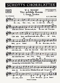 4 weltliche Kanons Download