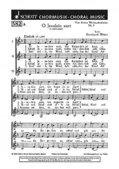 Vier kleine Weihnachtslieder Nr. 3 & 4 Download