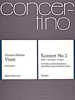 Concerto No. 2 E Major Download