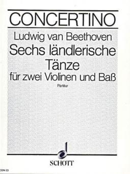 6 ländlerische Tänze D-Dur Download