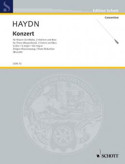 Concerto G Major Hob. XVIII: 9 Download