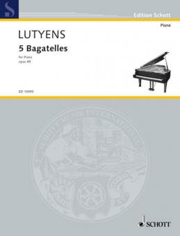 5 Bagatelles Op. 49 Download