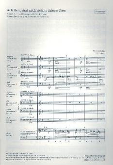 Ach Herr, straf mich nicht in deinem Zorn SWV24 Standard