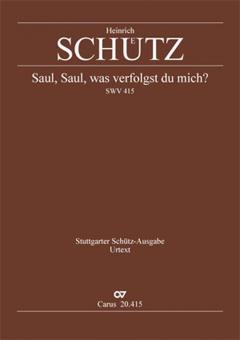 Saul, was verfolgst du mich SWV415 Download