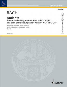 Andante G-Dur BWV 1049 Download