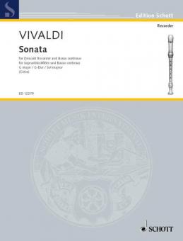 Sonata G Major RV 59 Download
