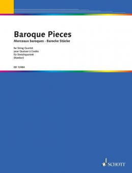 Baroque Pieces for String Quartet Download