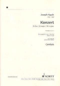 Concerto D Major Hob. VIIb:4 Download
