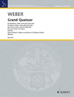 Grand Quatuor B Flat Major Wev P.5 Download