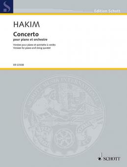 Concerto pour piano et orchestre Download