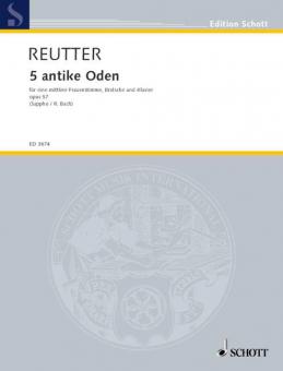 5 antike Oden op. 57 Download