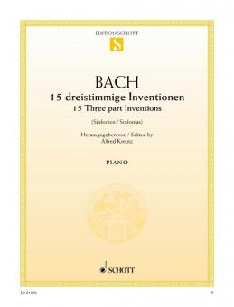 15 Three-Part Inventions BWV 787-801 Download