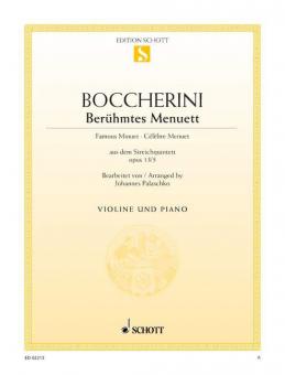 Famous Minuet A Major Op. 13/5 Download