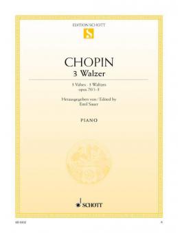 Three Waltzes G-Sharp Major, A-Flat Major and D-Flat Major Op. 70/1-3 Download