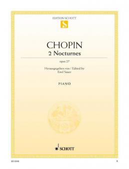 Two Nocturnes Op. 27 Download