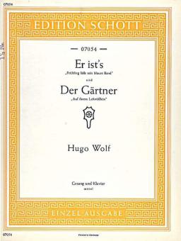 Er ist's / Der Gärtner Download