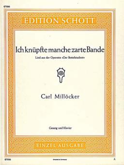 Ich knüpfte manche zarte Bande 