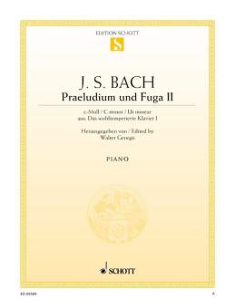 Prelude II and Fugue II C Minor BWV 847 Download