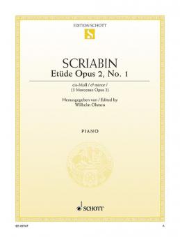 Etude C-Sharp Minor Op. 2/1 Download