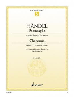 Passacaglia G Minor / Chaconne D Minor Download