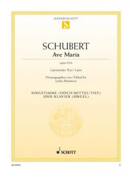 Ave Maria op. 52/6 Download