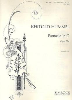 Fantasia in G op. 77D Download