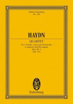 Streichquartett G-Dur op. 1/4 Hob. III:4 Download