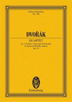 Streichquartett d-Moll op. 34 B 75 Download