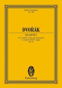 Streichquartett C-Dur op. 61 B 121 Download