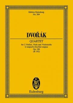 Streichquartett G-Dur op. 106 B 192 Download