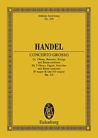 Concerto grosso B-Dur op. 3/2 HWV 313 Download