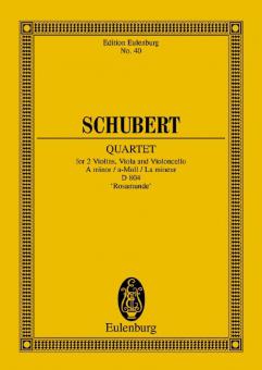 Quartet a-Moll op. 29 D 804 Download