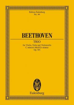 Streichtrio c-Moll op. 9/3 