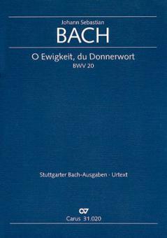 O Ewigkeit, du Donnerwort 