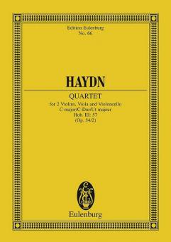 Streichquartett C-Dur op. 54/2 Hob.III: 57 