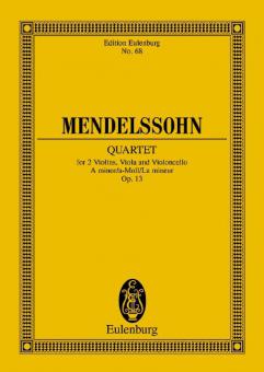 Streichquartett a-Moll op. 13 Download
