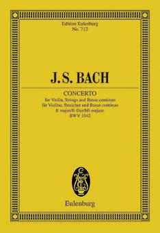 Konzert E-Dur BWV 1042 Download