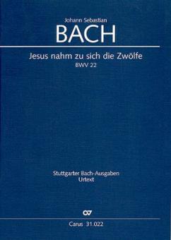 Jesus nahm zu sich die Zwölfe 