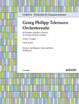 Orchestersuite G-Dur TWV 55:G9 Download