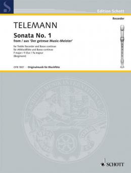 Sonata No. 1 F Major TWV 41:F2 Download