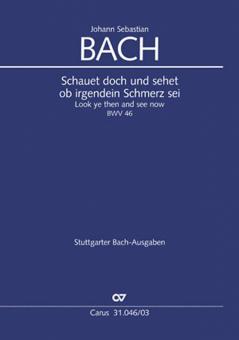 Look ye then and see now BWV 46 Download