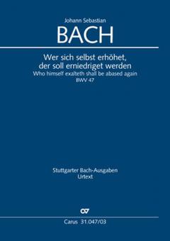 Wer sich selbst erhöhet, der soll erniedriget werden Standard