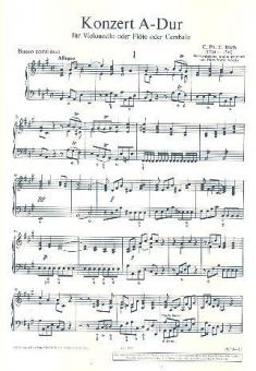 Konzert A-Dur H 437-39, Wq 168, 172, 29 Download