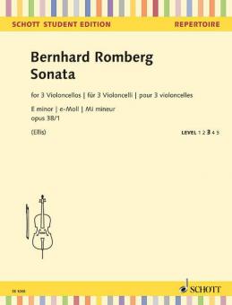 Sonata E minor Op. 38/1 Download