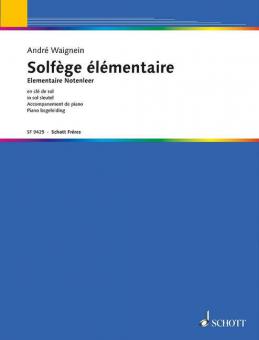 Solfège élémentaire - Accompagnement Download