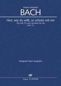 Herr, wie du willt, so schicks mit mir Standard