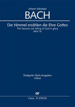 Die Himmel erzählen die Ehre Gottes Standard